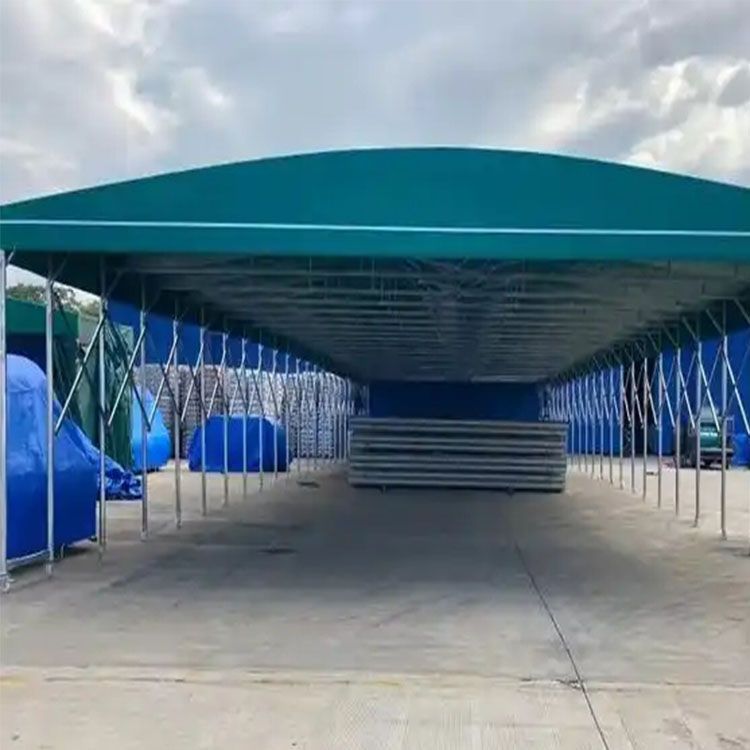 达日县电动/移动推拉棚