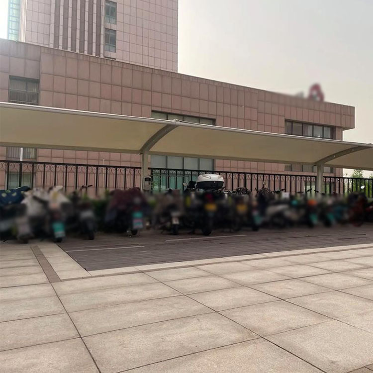 达日县膜结构电动车棚